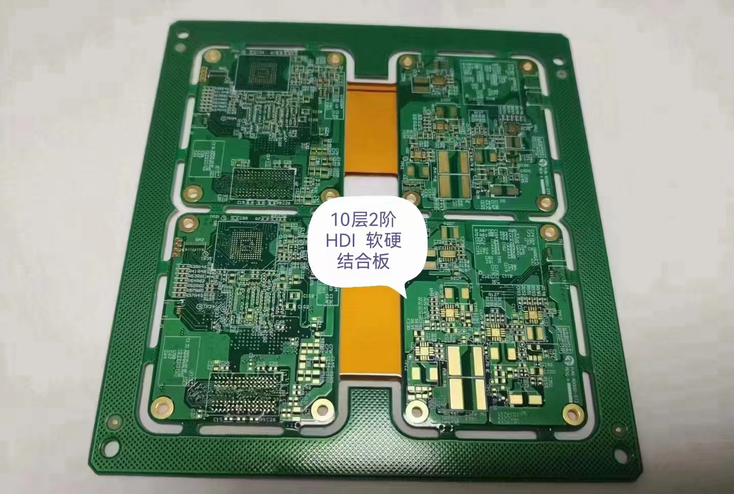 10L 2 steps HDI PCB(图1)